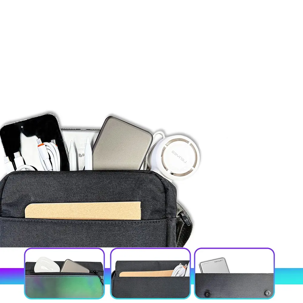 Lenyes LB711 Dazzling Crossbody Su Geçirmez Çapraz Vücut Çantası
