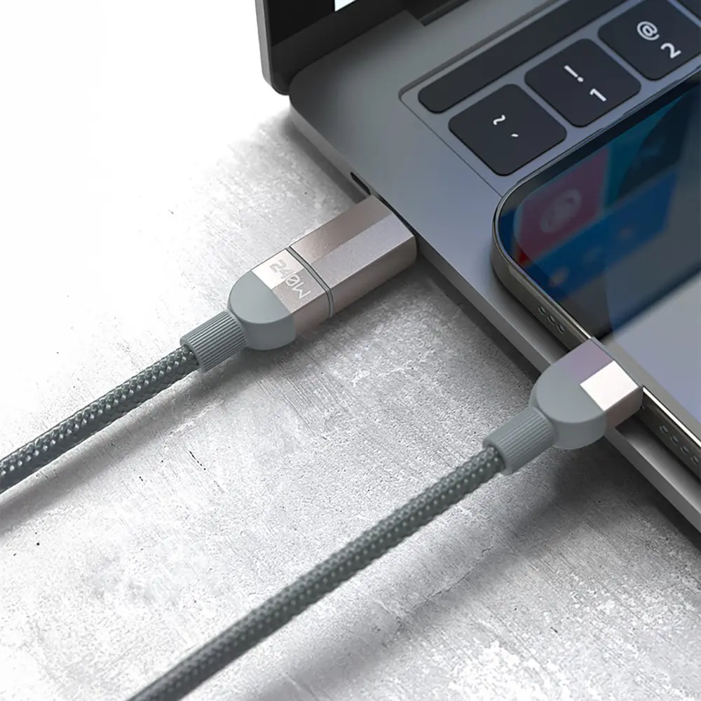 Lenyes LC543 4'ü 1 Arada 240W USB-A / Type-C Şarj ve Data Kablosu, 1 m