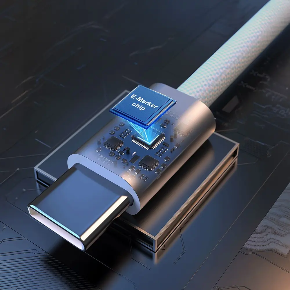 Lenyes LC550 Type-C to Type-C Şarj ve Data Kablosu, 240W 1 m