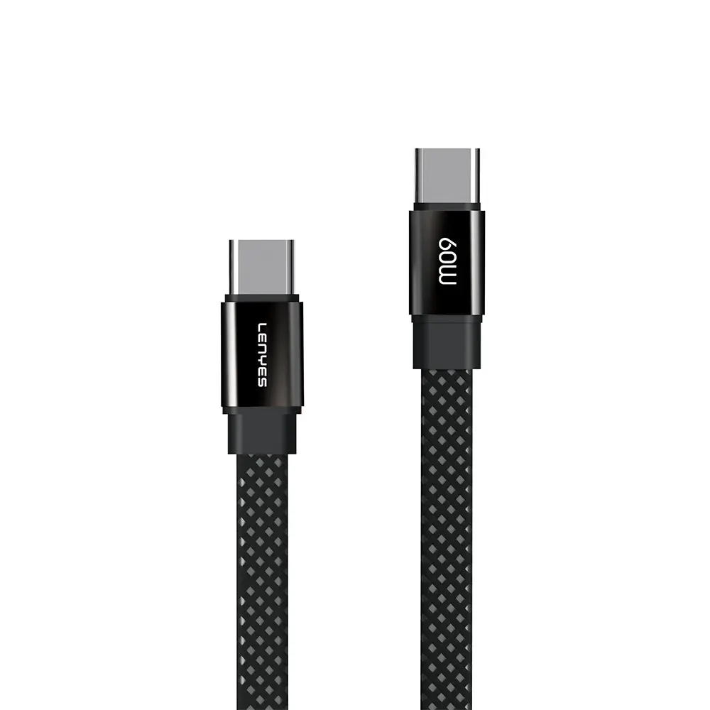 Lenyes LC538 Type-C to Type-C Şarj ve Data Kablosu, 60W 1 m