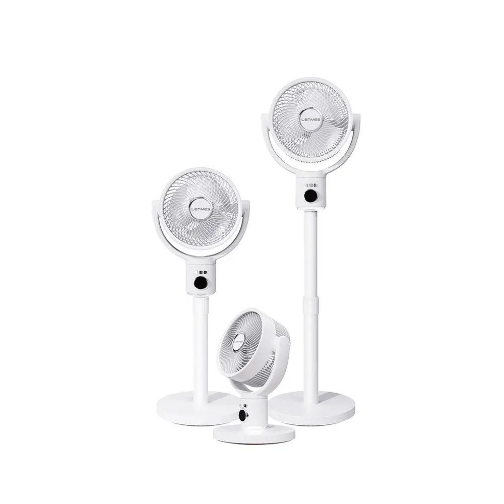 Lenyes LHF10 10 inç Uzaktan Kumandalı Uzayabilen Fan, LED Göstergeli