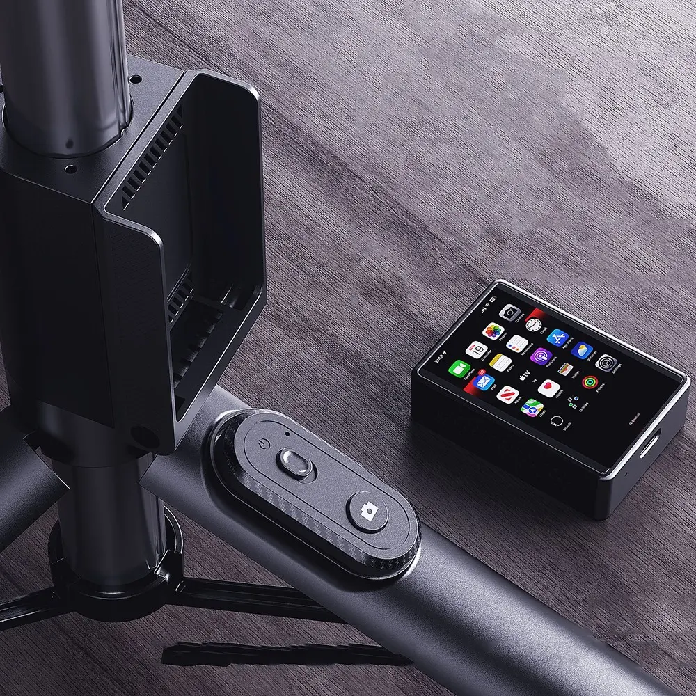 Lenyes LPH120 Ekranlı Uzaktan Kumandalı Tripod ve Selfie Çubuğu