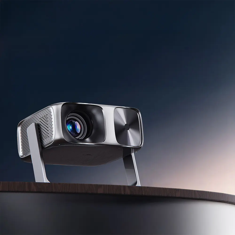 Lenyes LPR06 600 ANSI Lümen 1080P Full HD 4K Destekli Wi-Fi 6 Bluetooth 5.1 ve Otomatik Fokus Projektör Yansıtma Cihazı