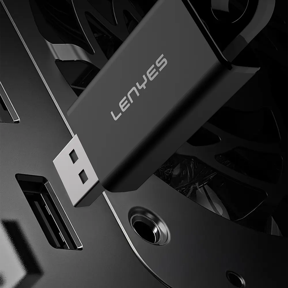 Lenyes LR201 USB Bluetooth 5.1 Adaptör, 5 Cihaz Bağlantısı