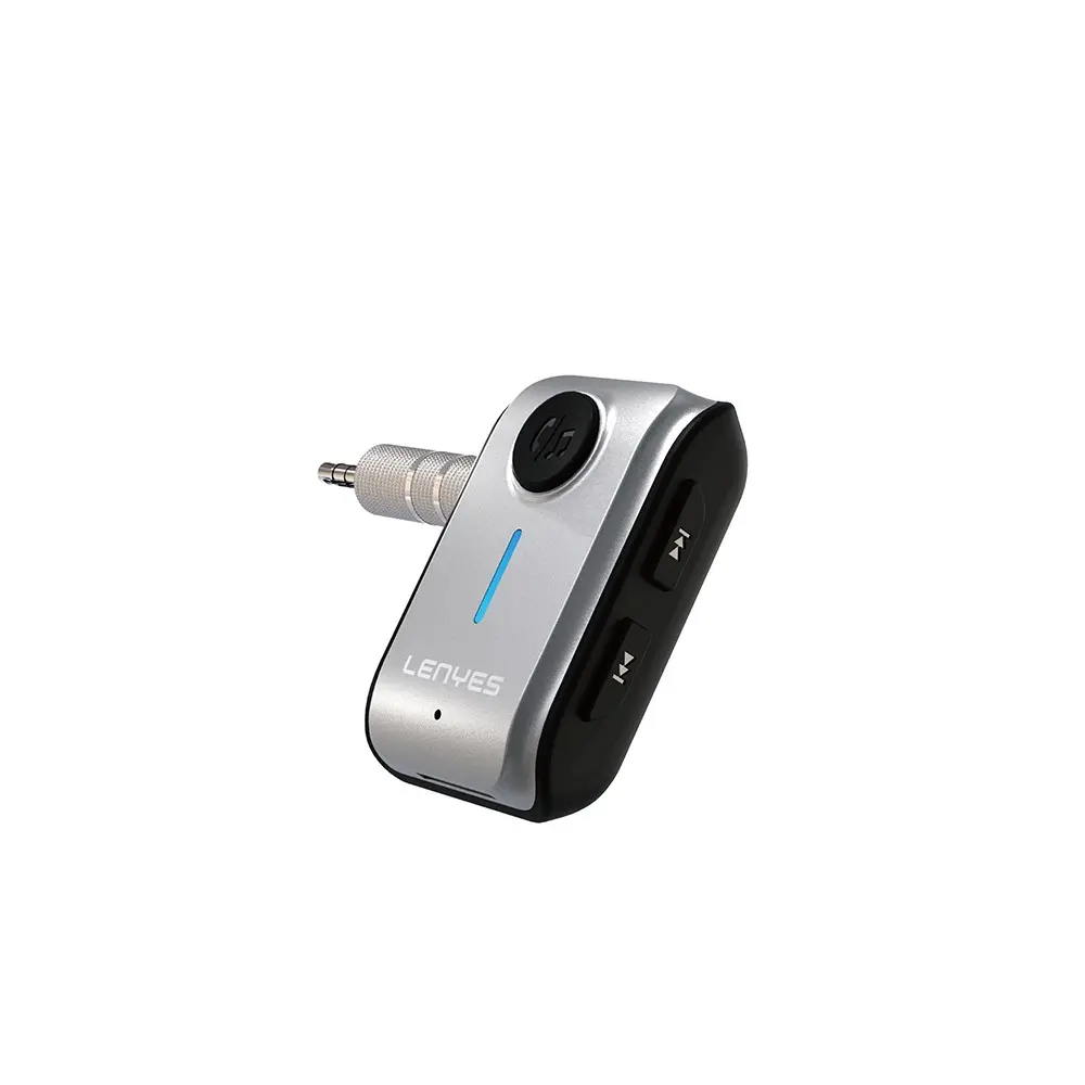 Lenyes LR207 Bluetooth 5.3 AUX Ses Alıcı Adaptör, Mikrofonlu