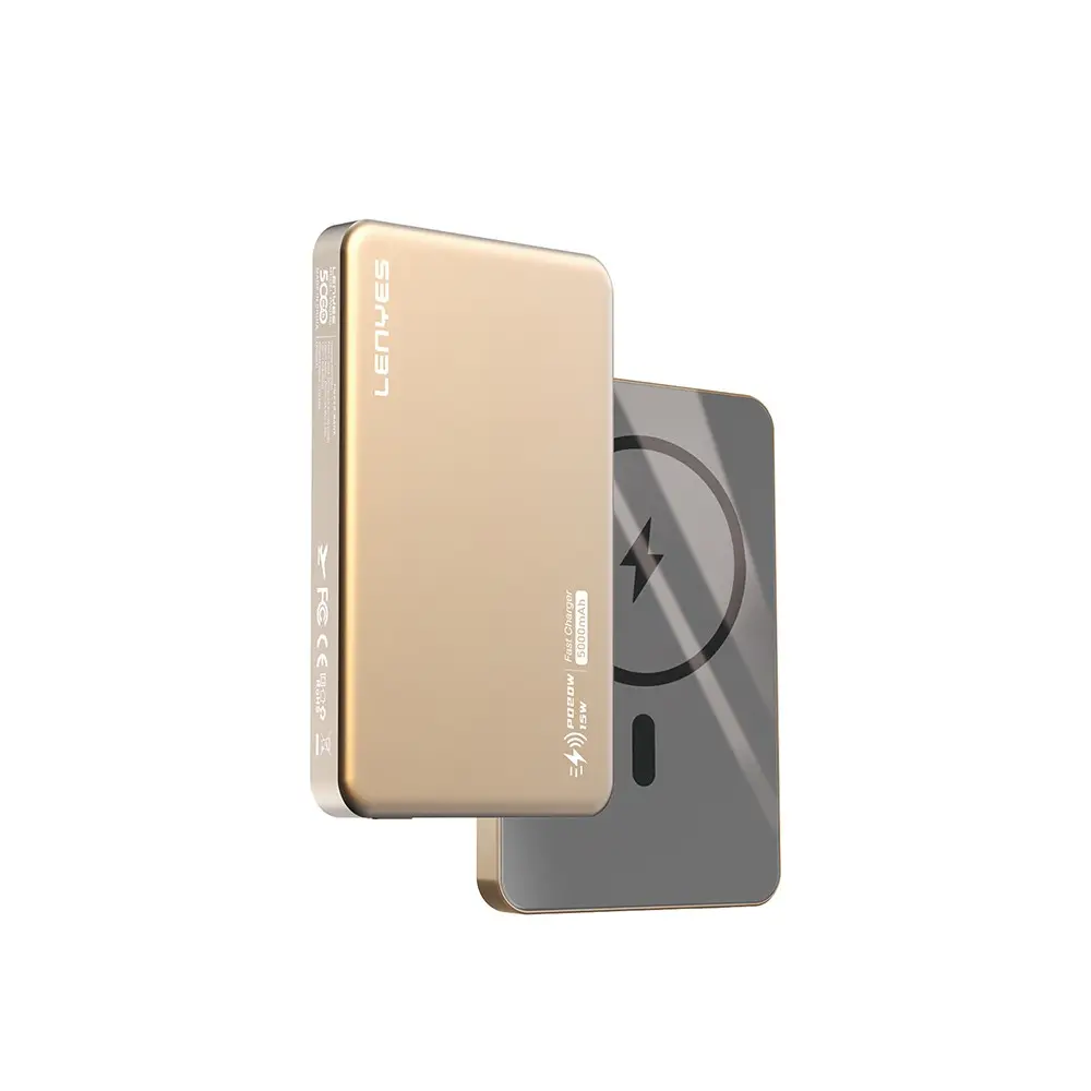 Lenyes PW019D 5000mAh PD 20W Kablosuz Şarjlı Powerbank