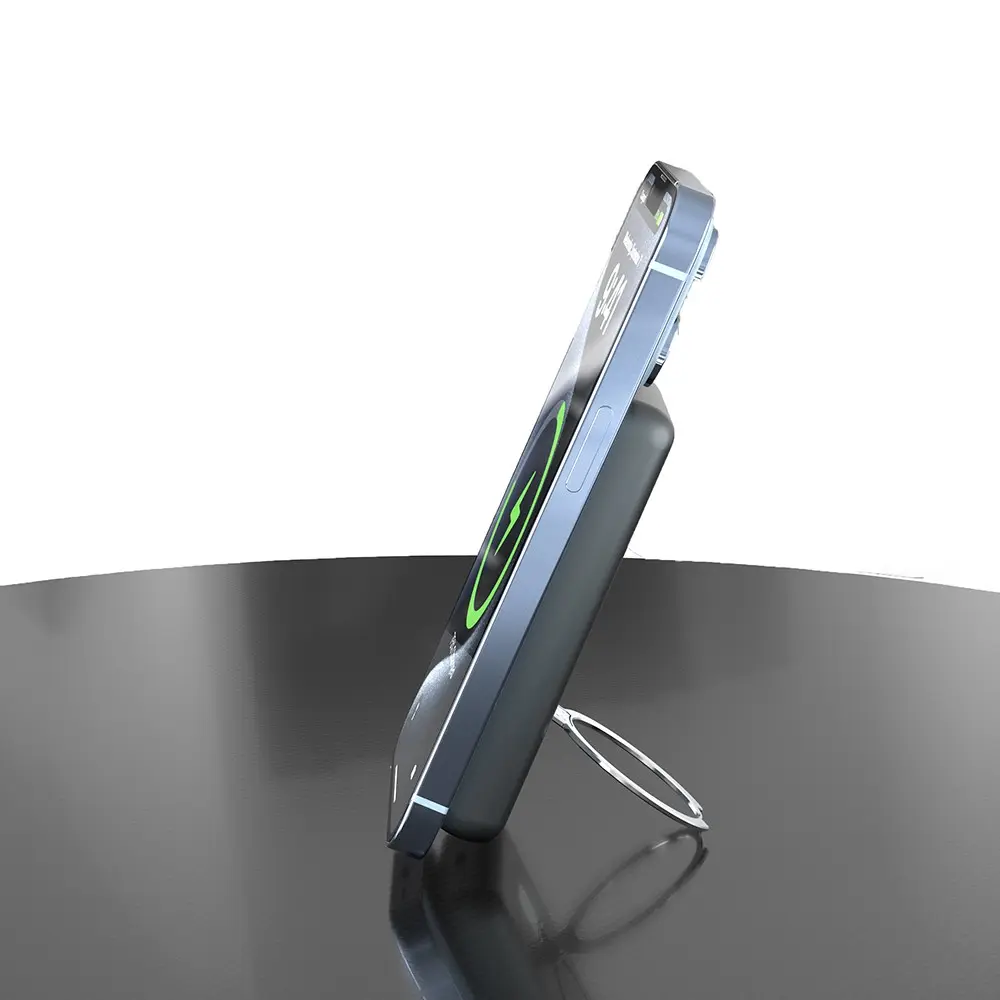 Lenyes PW1001D 10000 mAh PD 22.5W Kablosuz Şarjlı Standlı Powerbank