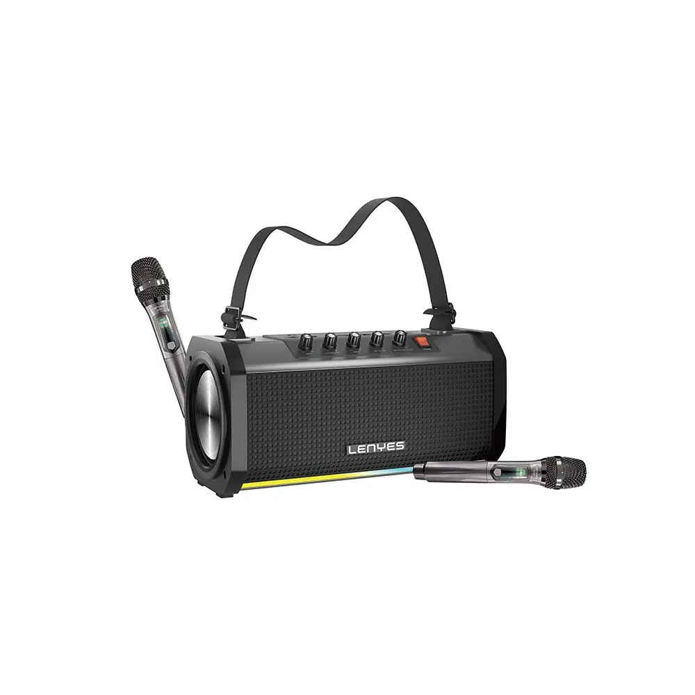 Lenyes S863 Bluetooth Hoparlör, RGB Işıklı, Mikrofonlu ve TWS