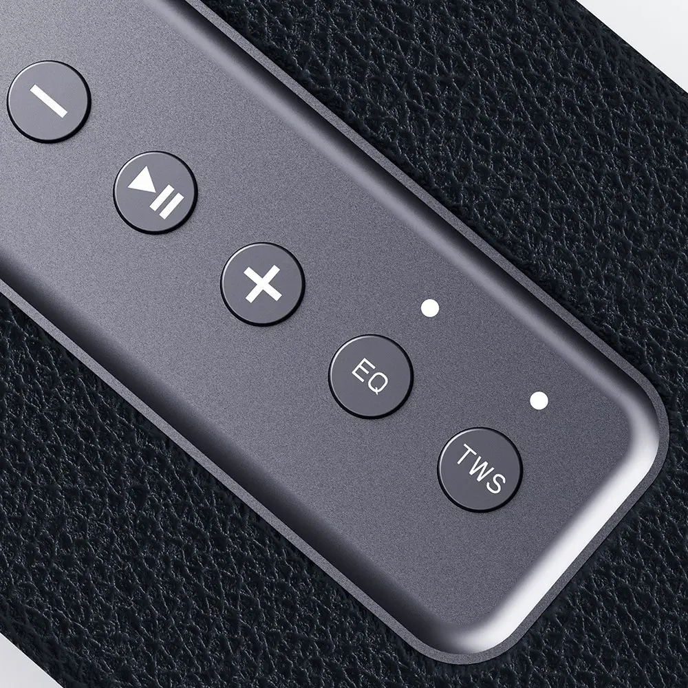 Lenyes S875 Elegance Taşınabilir Bluetooth Hoparlör, RGB Işıklı ve IPX6