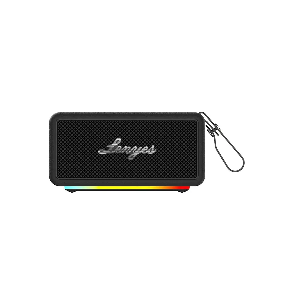 Lenyes S875 Elegance Taşınabilir Bluetooth Hoparlör, RGB Işıklı ve IPX6