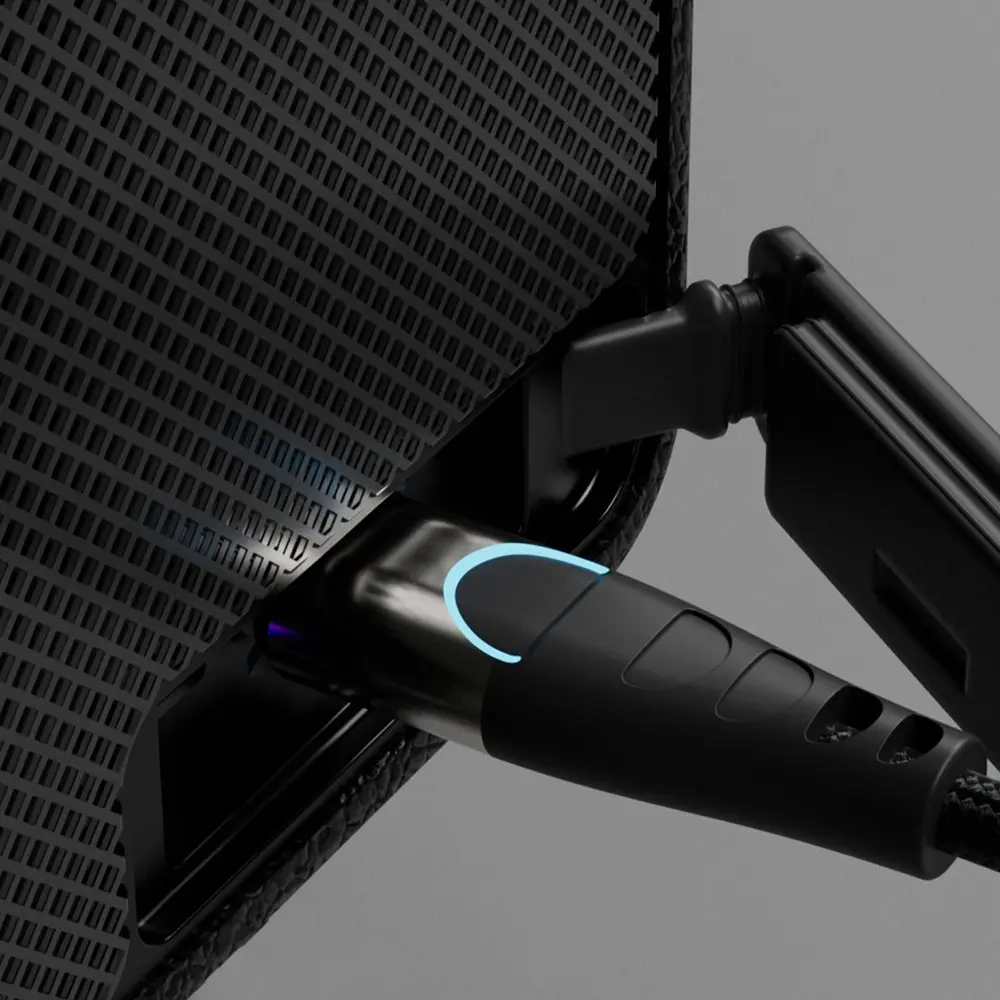 Lenyes S876 Supreme Taşınabilir Bluetooth Hoparlör, RGB Işıklı ve IPX6