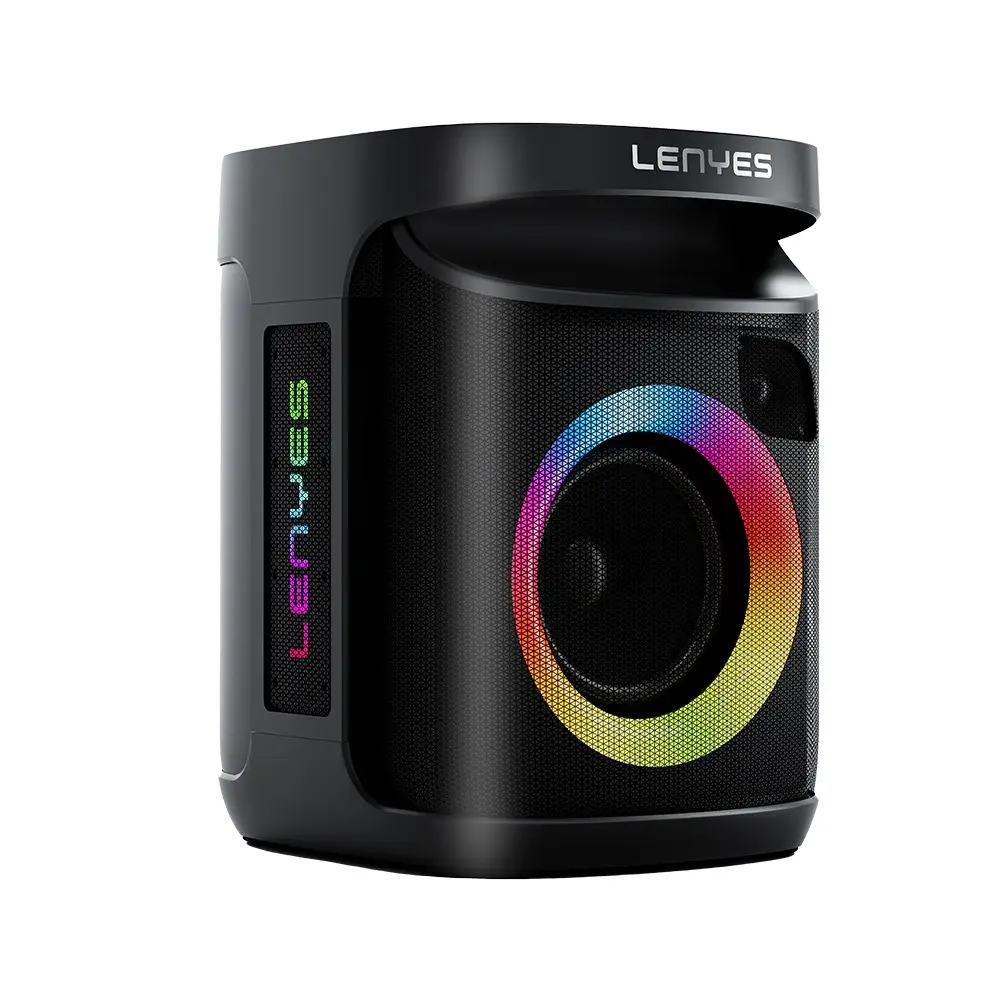 Lenyes S881 Bluetooth Hoparlör, Mikrofonlu, RGB Işıklı ve IPX4