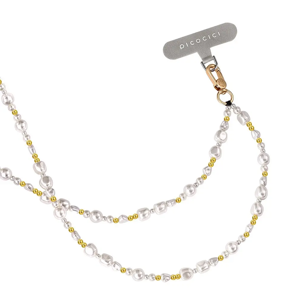 Picocici Metal Pearl Telefon Boyun Askı İpi 1,2 Metre