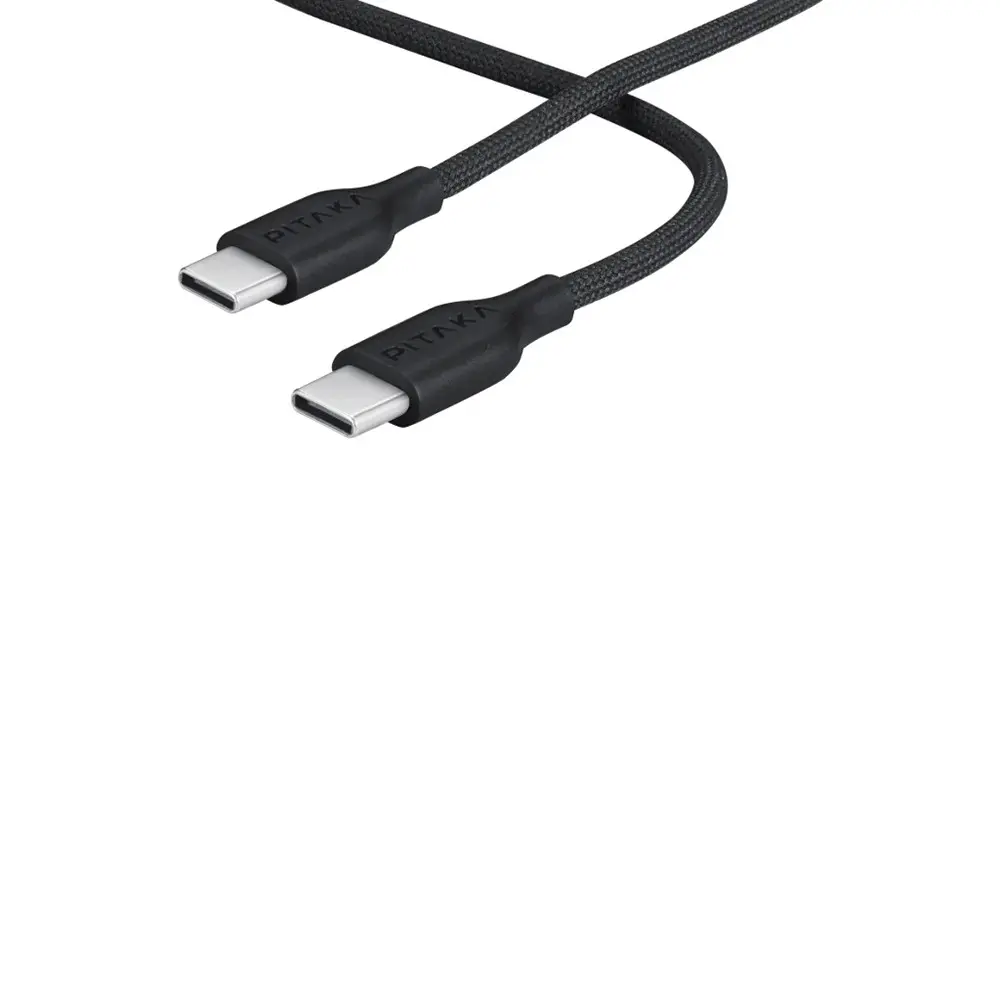 Pitaka Flex Braided Type-C to Type-C 60W Şarj ve Data Kablosu 1.2 m