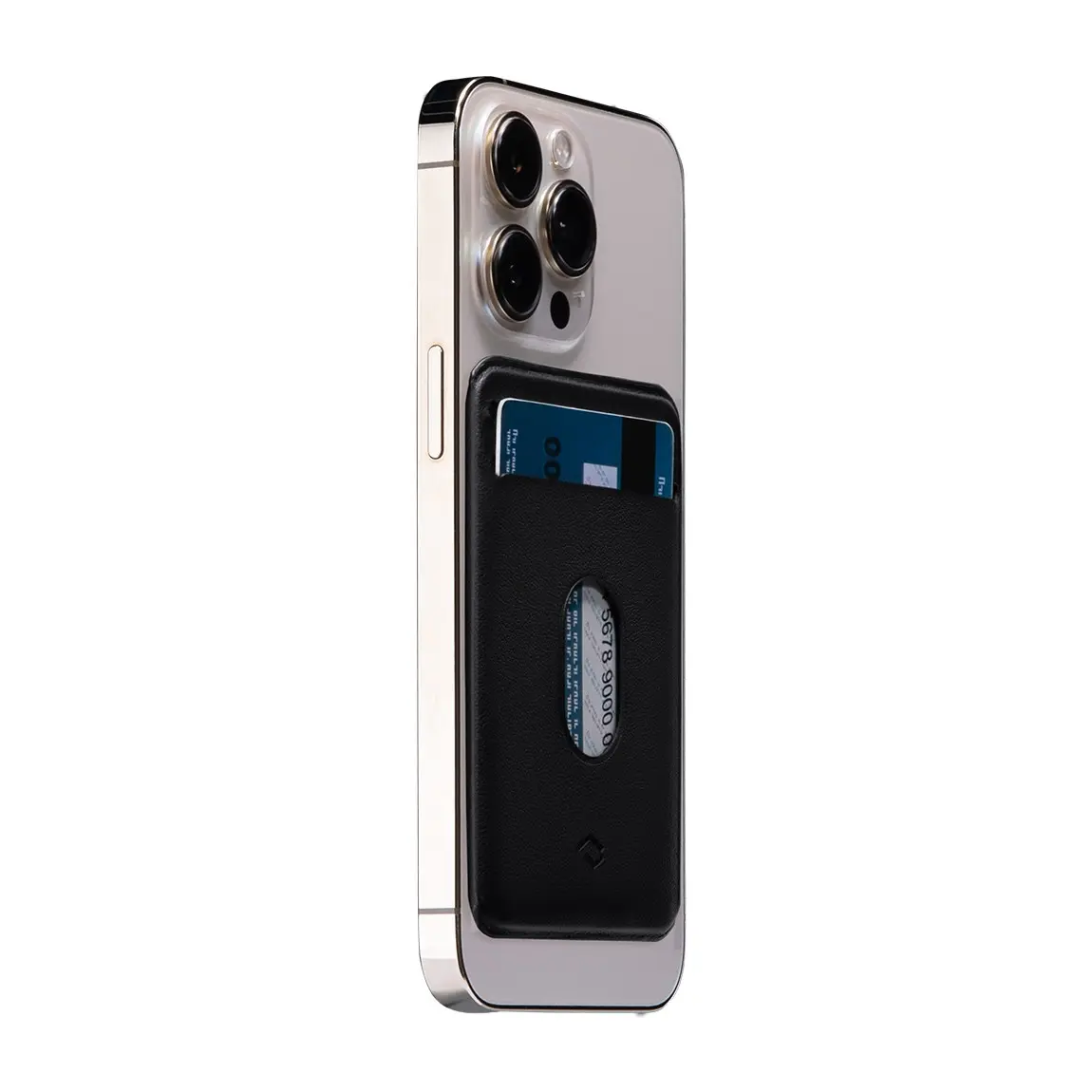 iPhone 12-16 Serisi MagSafe Uyumlu Manyetik Kartlık - Pitaka MagEZ Card Sleeve 3.0