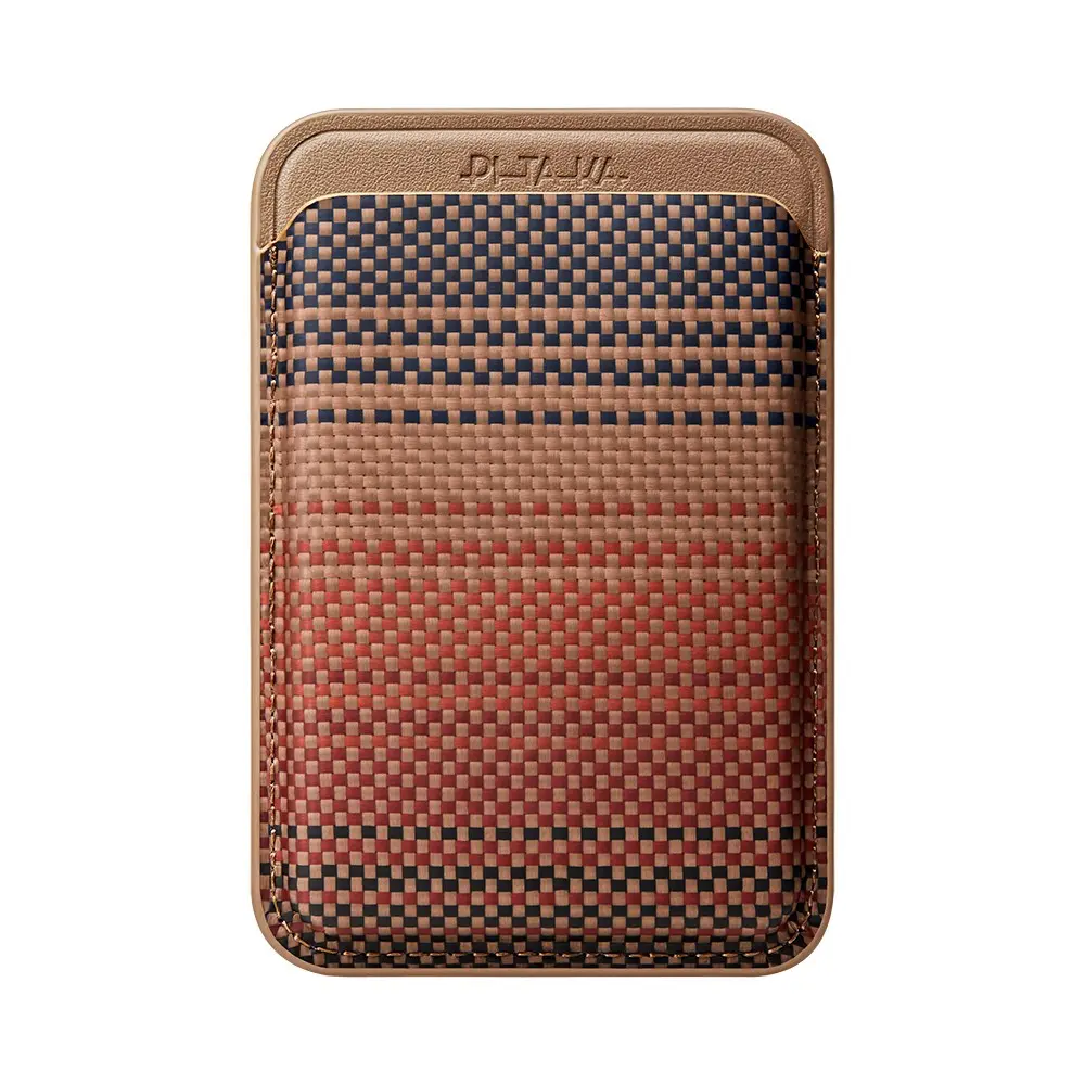 Pitaka Magnetic Woven Aramid Fiber Manyetik Kartlık - Siyah