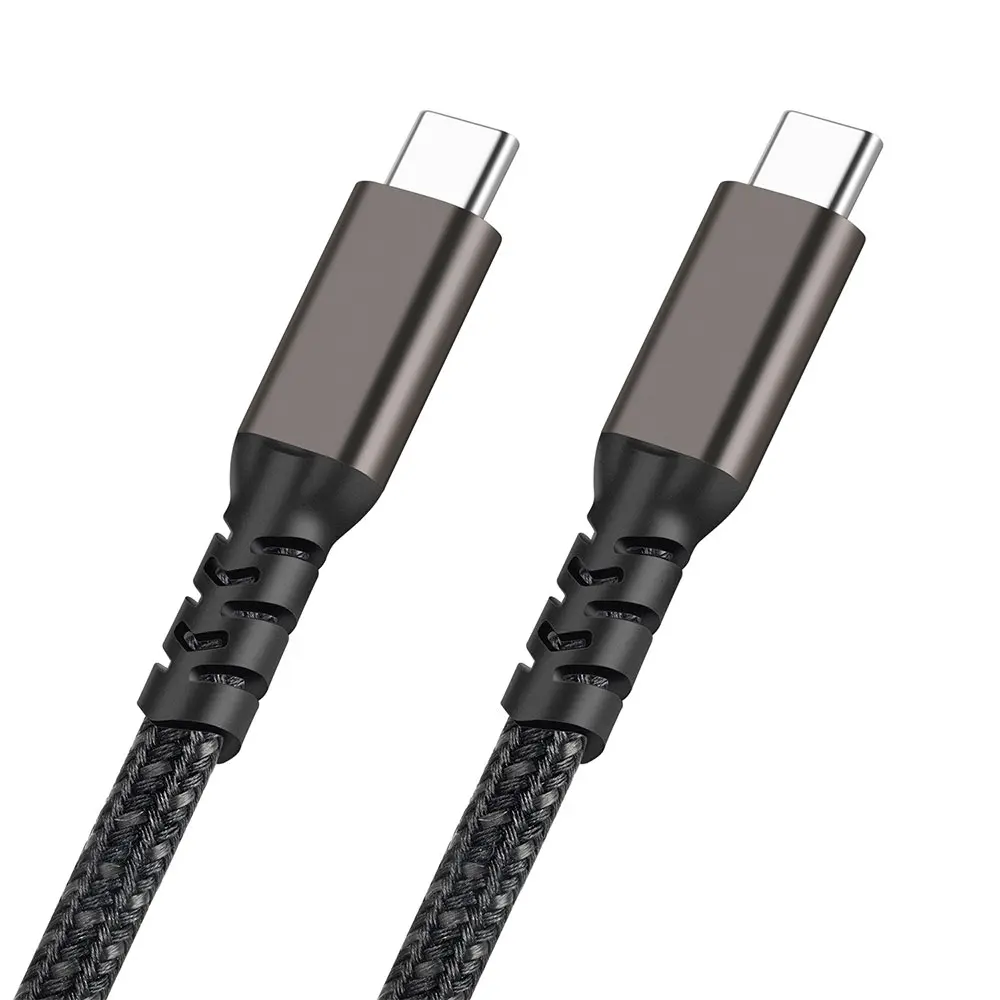 Qgeem 2. Jenerasyon Type-C to Type-C USB3.2 PD Data Kablosu, 100W 20Gbps 0.5 m