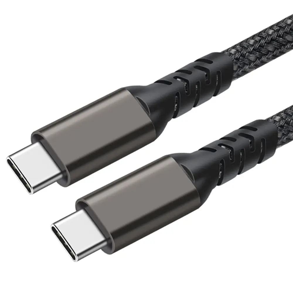 Qgeem 2. Jenerasyon Type-C to Type-C Şarj ve Data Kablosu, 100W 20Gbps 2 m