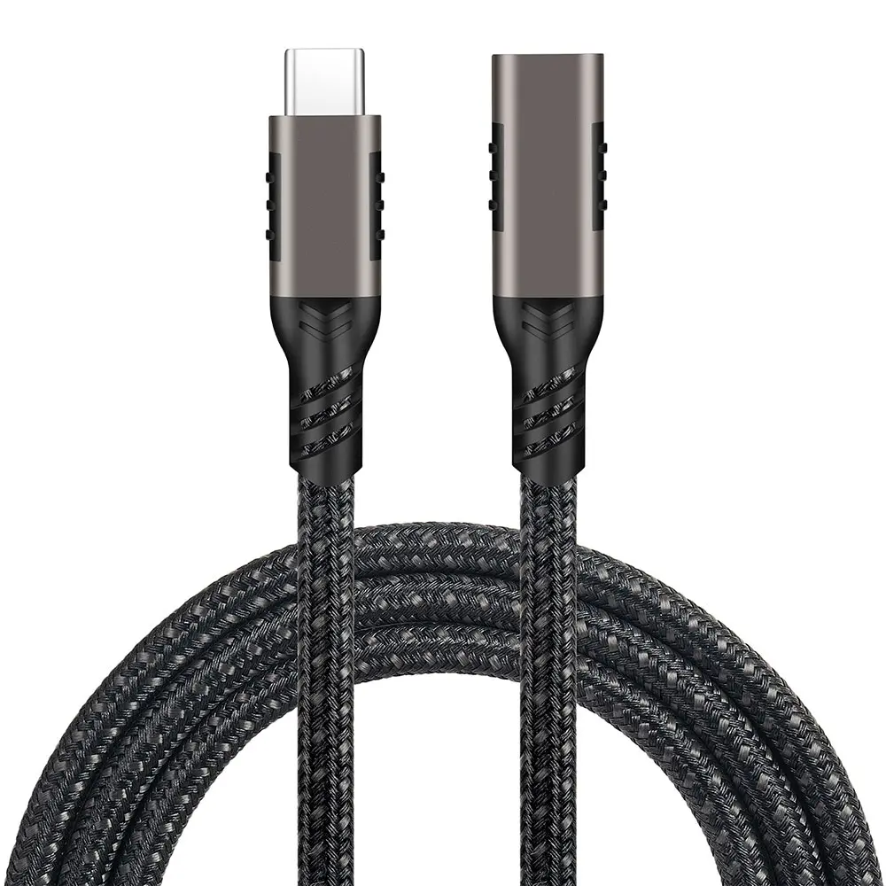 Qgeem Extension USB-C Uzatma Kablosu, 100W PD ve 20Gbps
