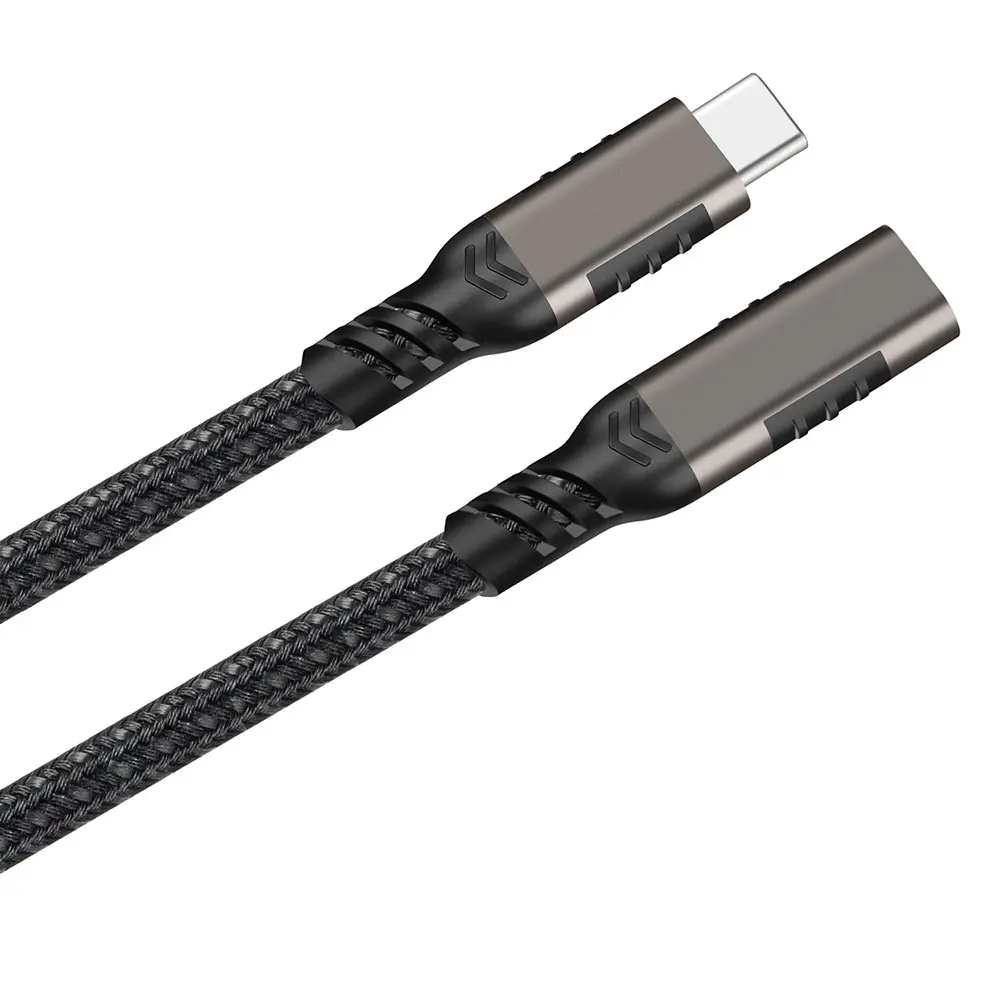 Qgeem Extension USB-C Uzatma Kablosu, 100W PD ve 20Gbps
