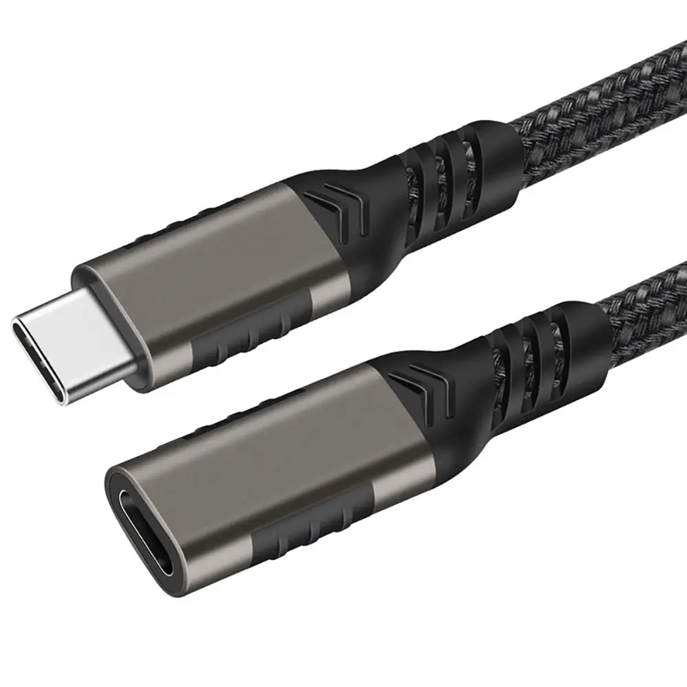 Qgeem Extension USB-C Uzatma Kablosu, 100W PD ve 20Gbps