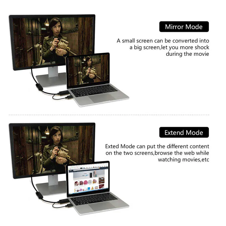 Qgeem QG-HD01 HDMI to DisplayPort Dönüştürücü, 15 cm