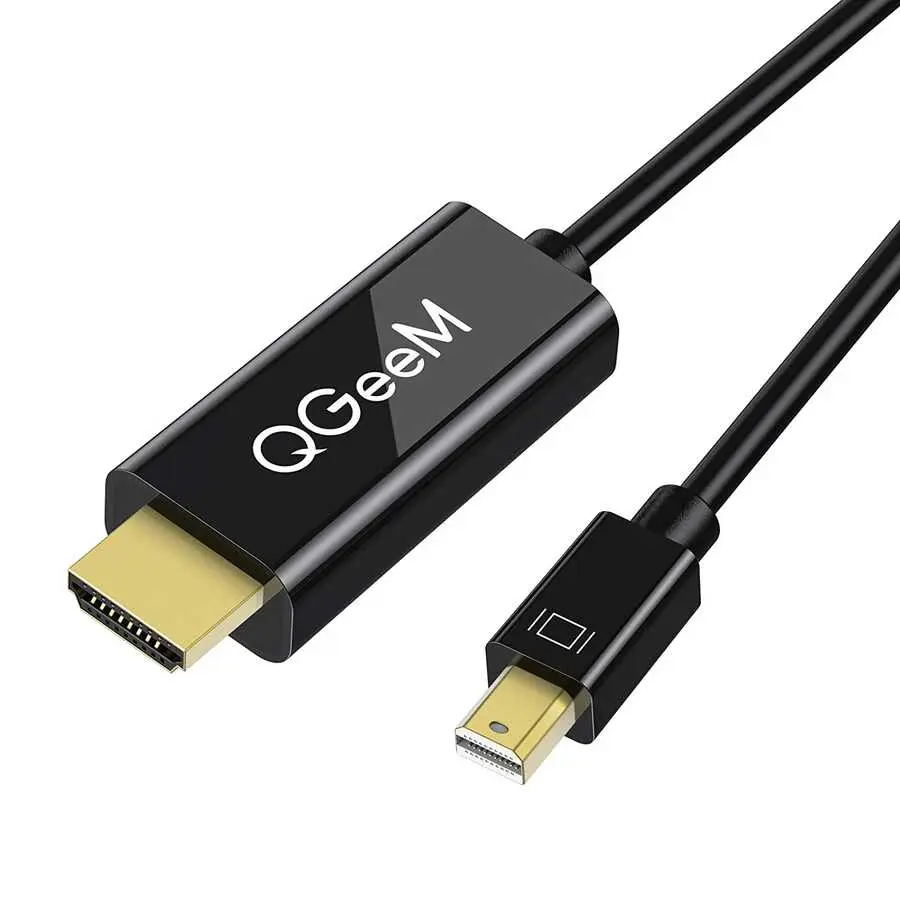 Qgeem QG-HD23 Mini DisplayPort to HDMI Kablo, 4K Destekli 180 cm