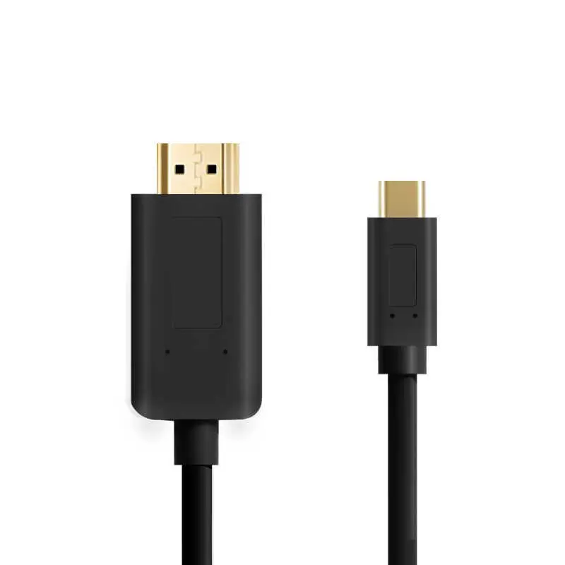 Qgeem QG-UA11 Type-C to HDMI Kablo, 1.2 m, 4K 40 Hz