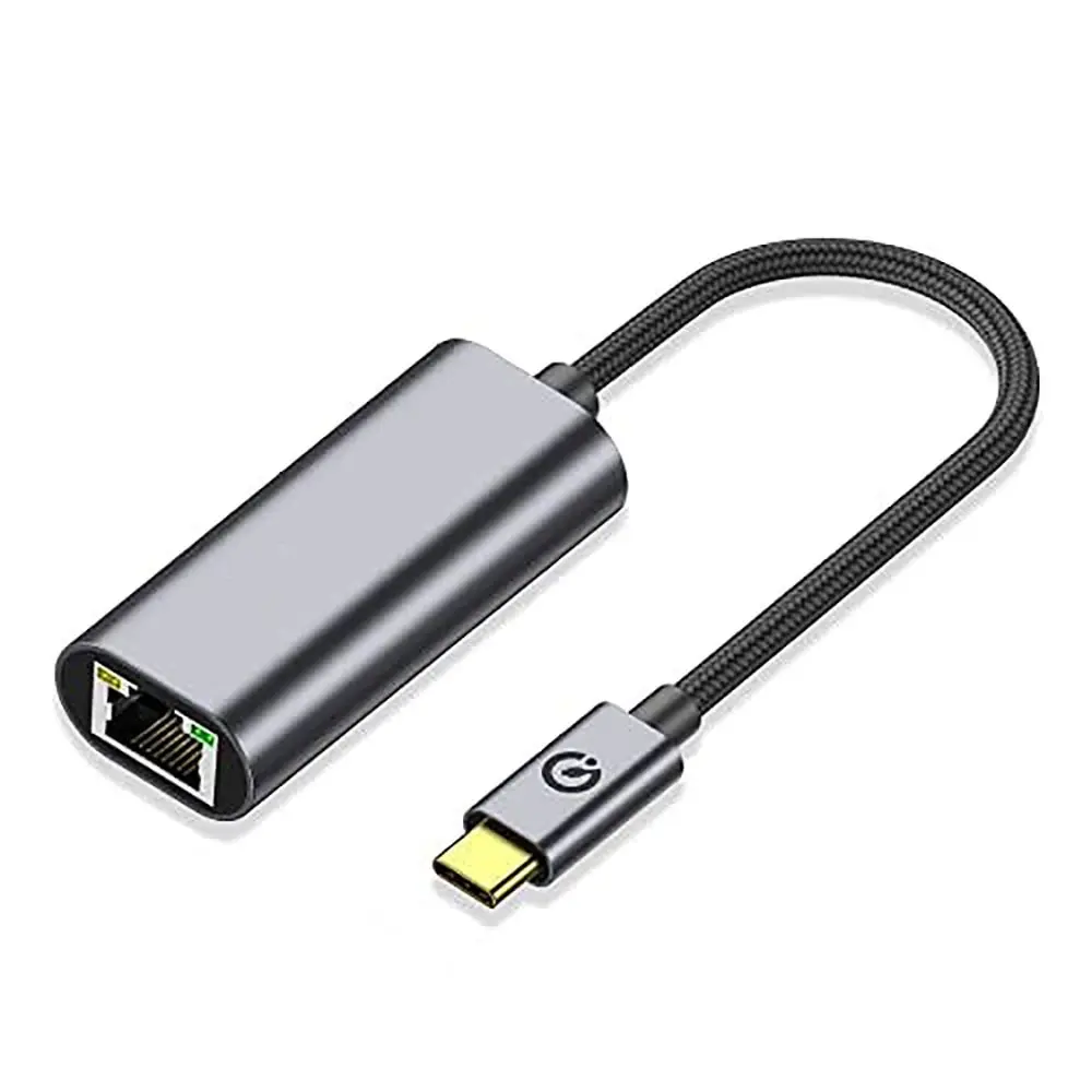 Qgeem QG04 Type-C to RJ45 Ethernet Dönüştürücü Kablo, 1024Mbps