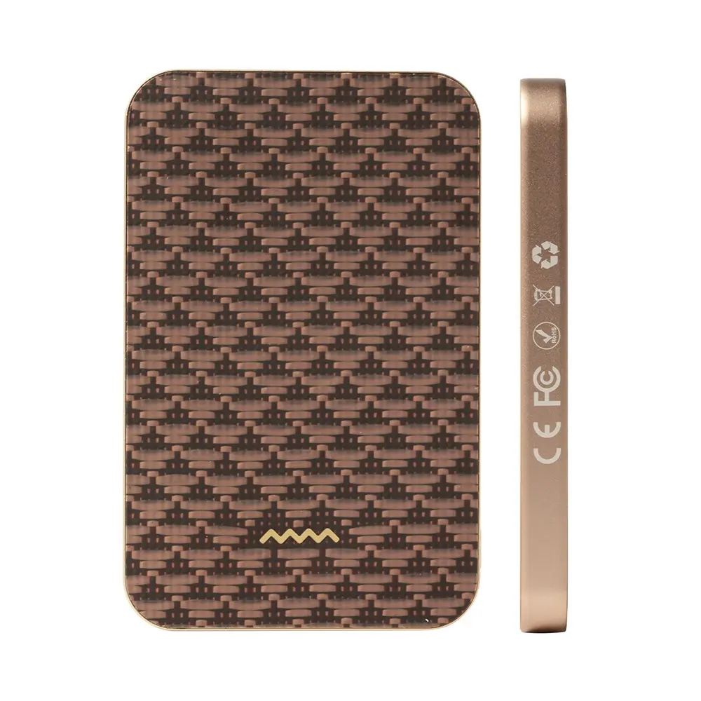 Raptic S4 Aramid Kaplamalı MagSafe Uyumlu Powerbank, 5000mAh 15W