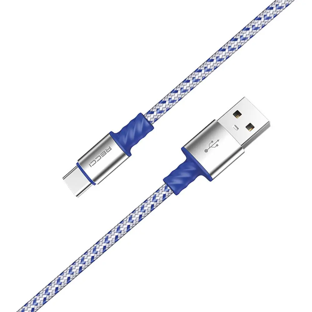 Recci RTC-N33C Instant USB-A to Type-C Şarj ve Data Kablosu, 2 m