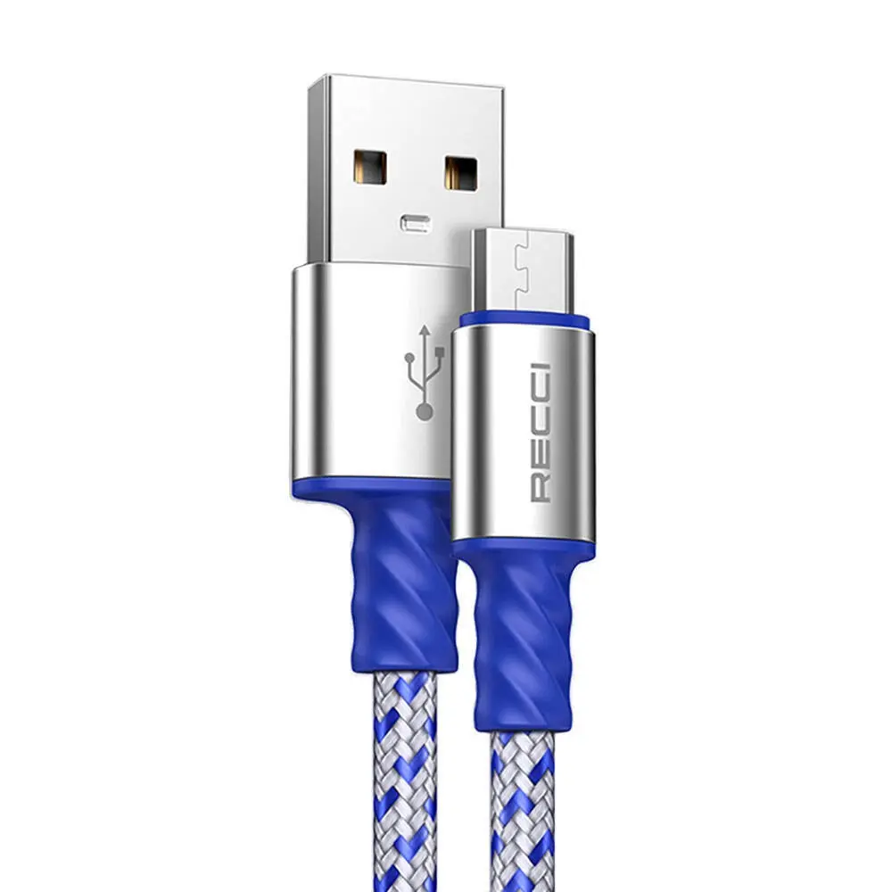 Recci RTC-N33M Instant USB-A to Micro USB Şarj ve Data Kablosu, 2 m