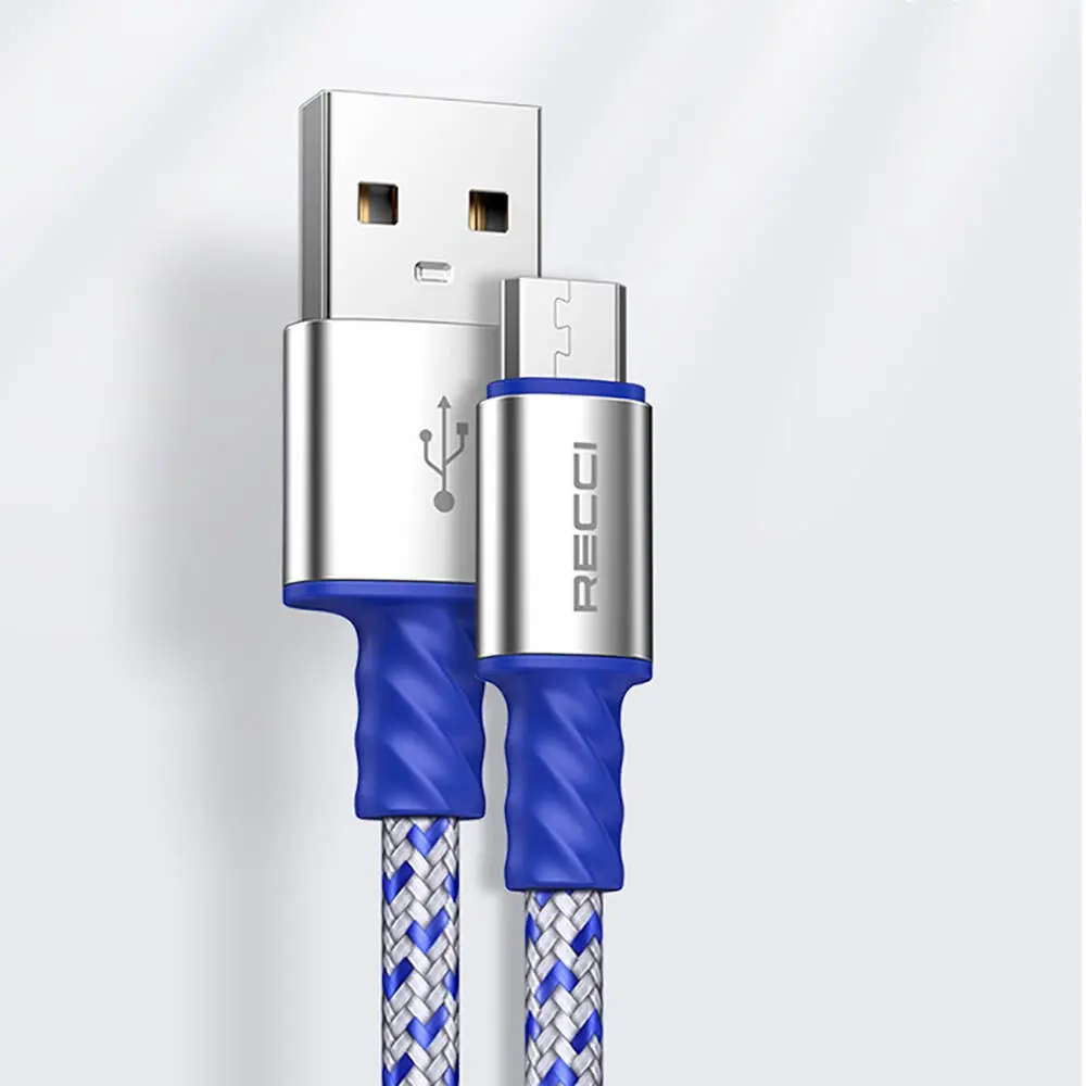 Recci RTC-N33M Instant USB-A to Micro USB Şarj ve Data Kablosu, 2 m
