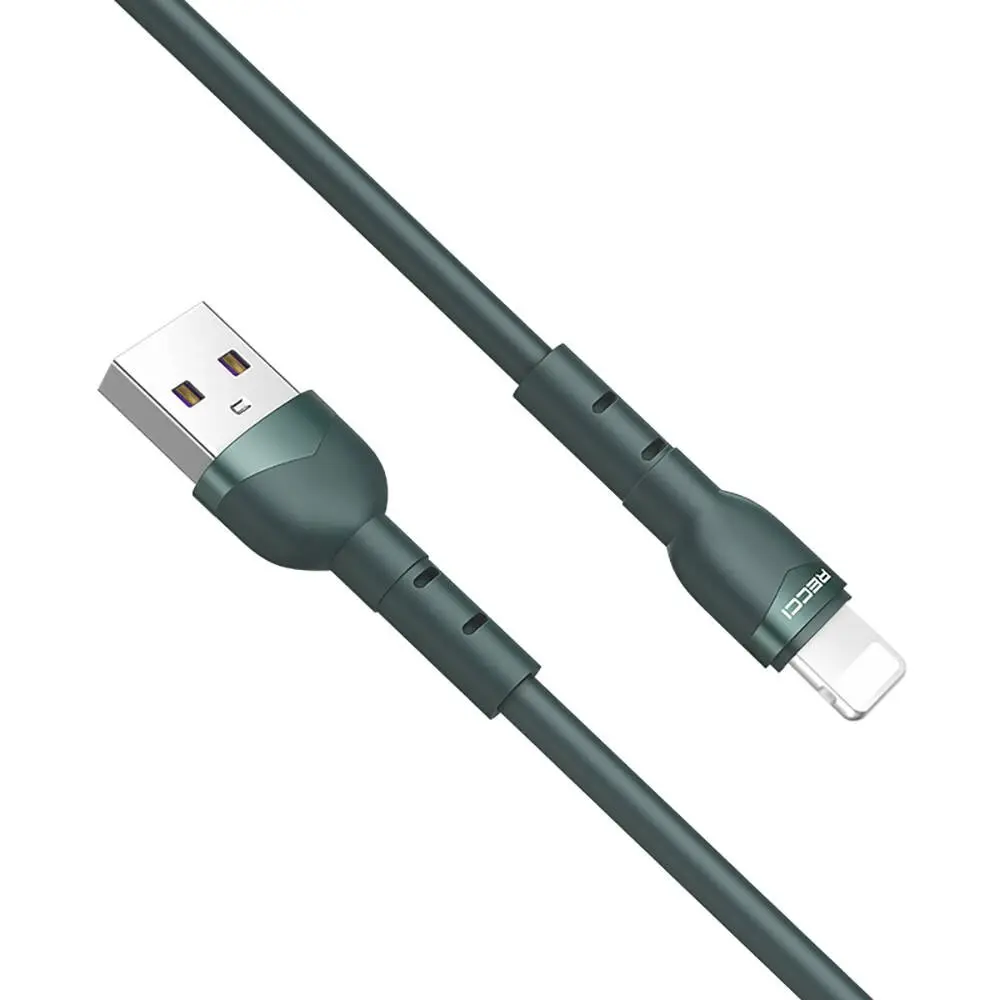 Recci RTC-N35L Lightning to USB-A Şarj Kablosu, 100 cm ve 5A