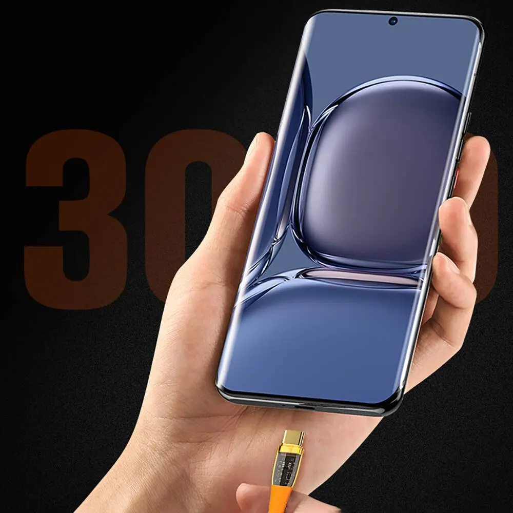 Recci RTC-P19C Amber USB-A to Type-C 6A Şarj ve Data Kablosu 1.5 m
