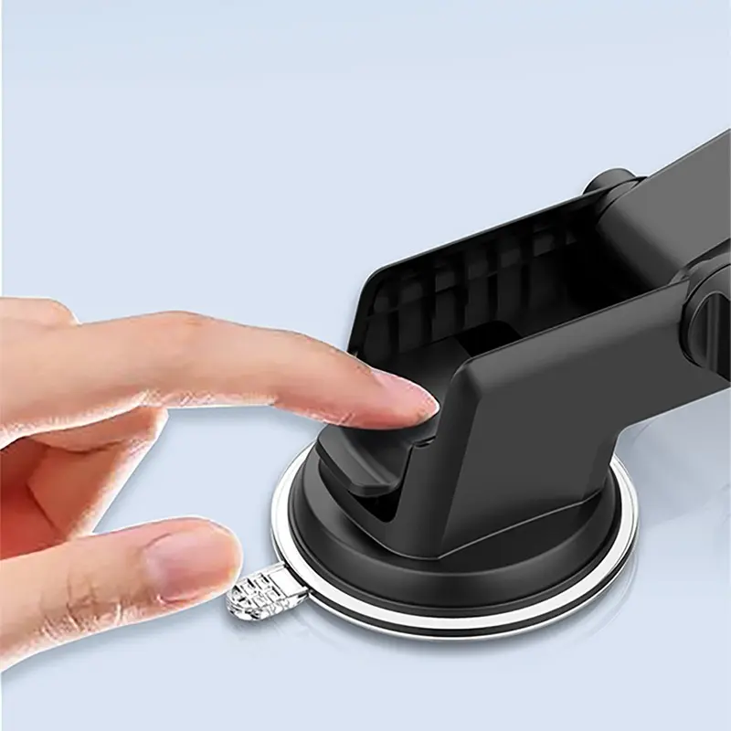 Recci RZ02 Vantuzlu Teleskopik Araç Telefon Tutucu, Otomatik Mekanizmalı