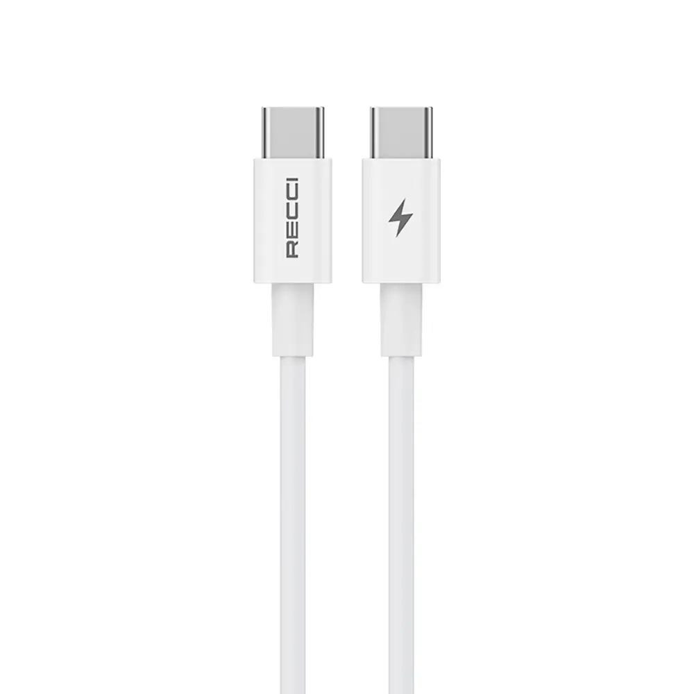 Recci RC108E GaN 45W Hızlı Şarj Adaptörü ve Type-C Kablo Seti