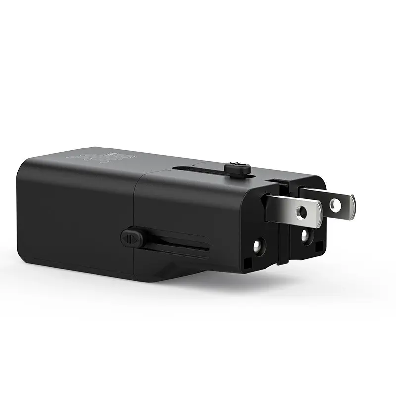 Recci RCG-P07 30W Çoklu Seyahat Şarj Adaptörü, US/UK/EU/AU Uyumlu