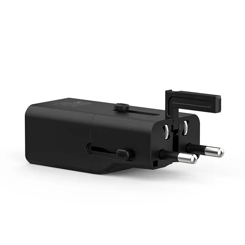 Recci RCG-P07 30W Çoklu Seyahat Şarj Adaptörü, US/UK/EU/AU Uyumlu