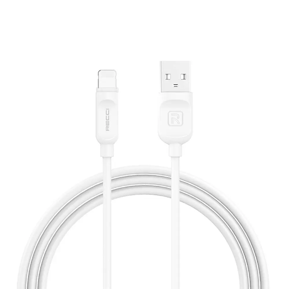 Recci RCL-P200 City of Sky Lightning to USB-A Şarj ve Data Kablosu, 2 m