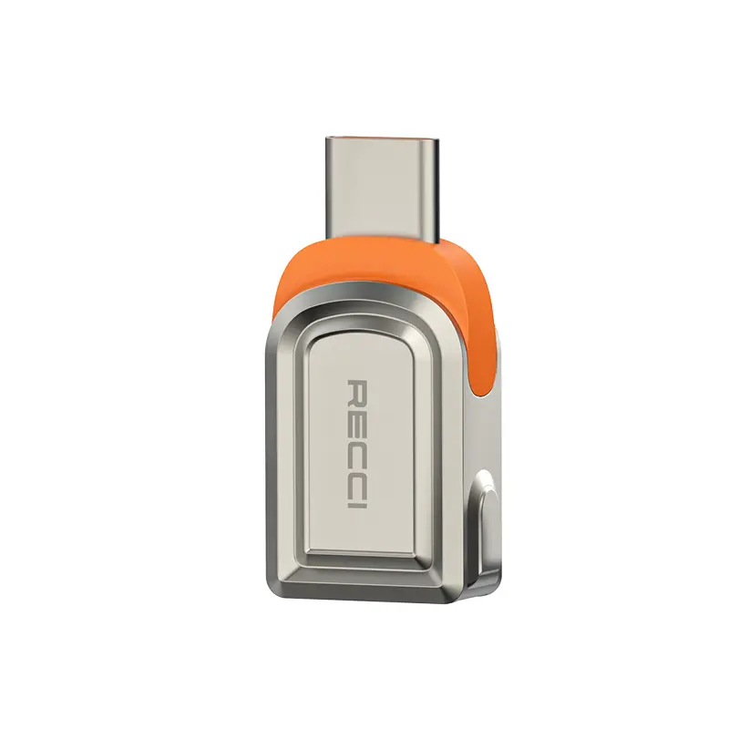 Recci RDS-A16C USB 3.0 to Type-C OTG Dönüştürücü Adaptör