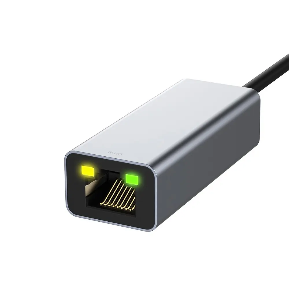 Recci RH10 RJ45 to Type-C Ethernet Dönüştürücü Kablo, 100 Mbps