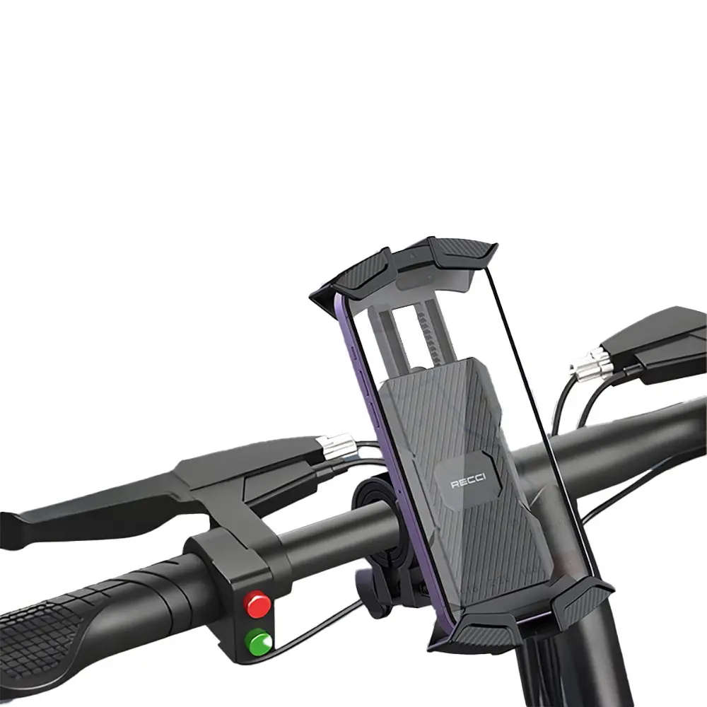 Recci RHO-C33 360° Dönebilen Motosiklet ve Bisiklet Telefon Tutucu