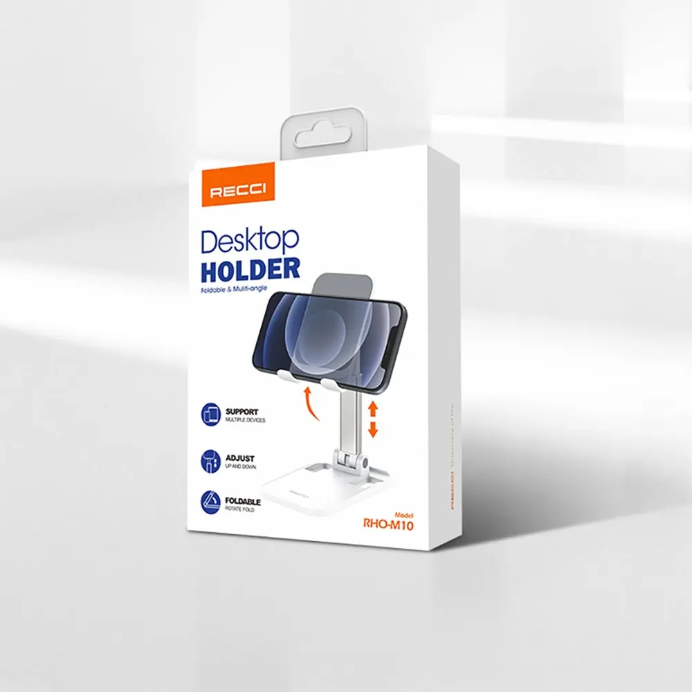 Recci RHO-M10 Ayarlanabilir Katlanabilir Telefon ve Tablet Standı