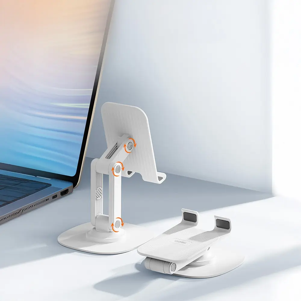 Recci RHO-M20 Ayarlanabilir Katlanabilir 360° Dönebilen Telefon ve Tablet Standı