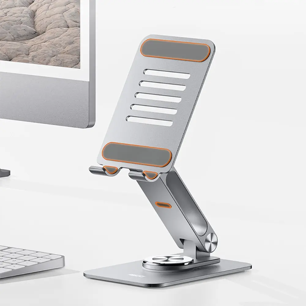 Recci RHO-M22 Ayarlanabilir Katlanabilir 360 Derece Dönebilen Telefon ve Tablet Standı