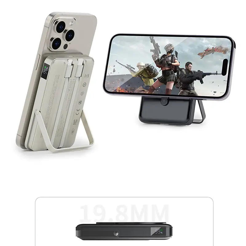Recci RPB-W27 Galaxy 10.000mAh 20W Kablosuz Şarjlı Powerbank