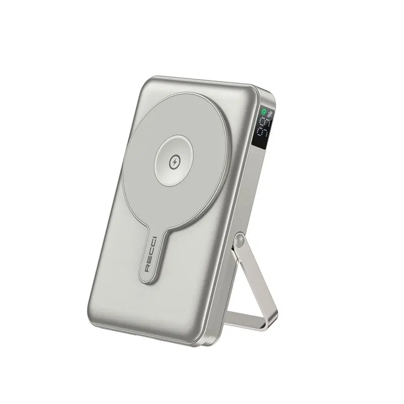 Recci RPB-W27 Galaxy 10.000mAh 20W Kablosuz Şarjlı Powerbank