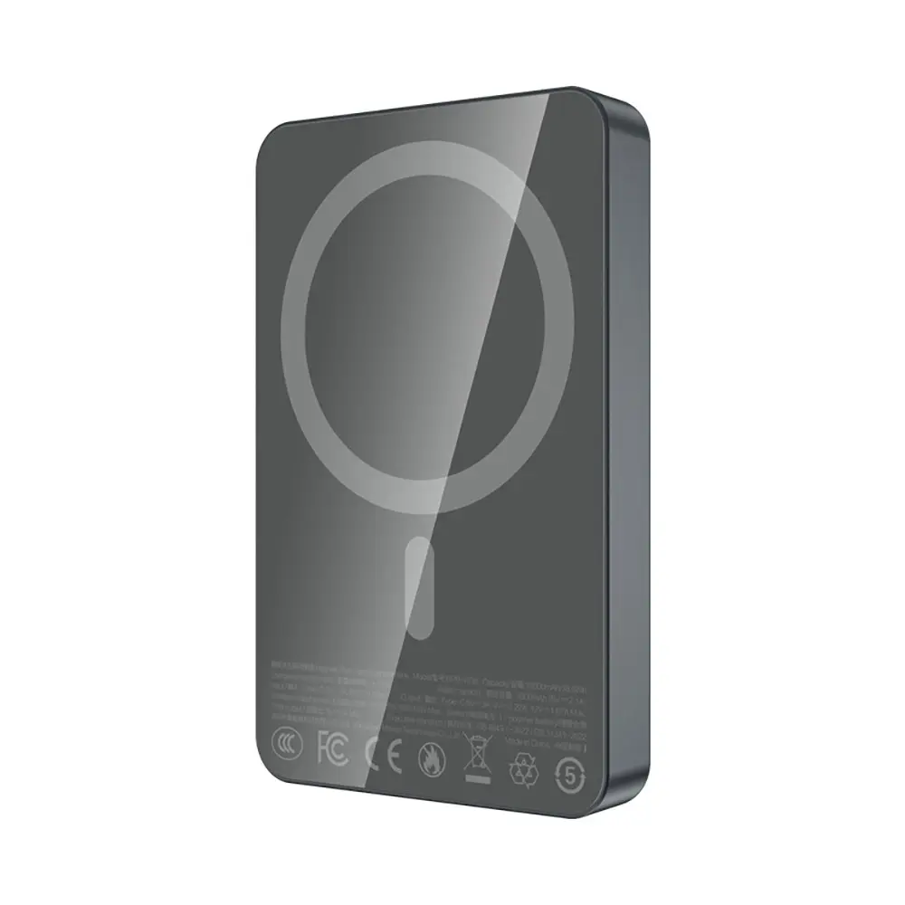 Recci RPB-W36 10000mAh Kablosuz Powerbank, PD 20W ve 15W Şarj