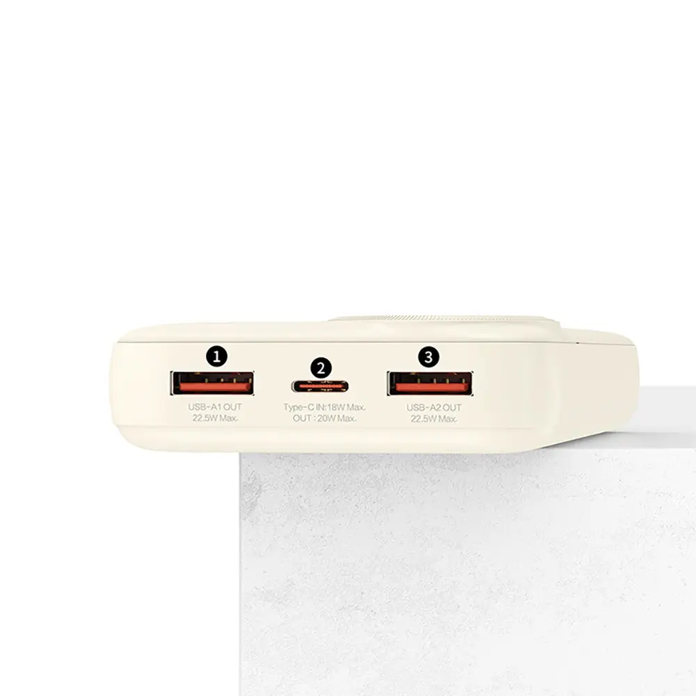 Recci RPB-P48 10000 mAh Powerbank, 22.5W ve PD 20W Hızlı Şarj